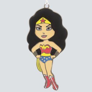 Hallmark Wonder Woman DC Comics Metal With Dimension Christmas Ornament